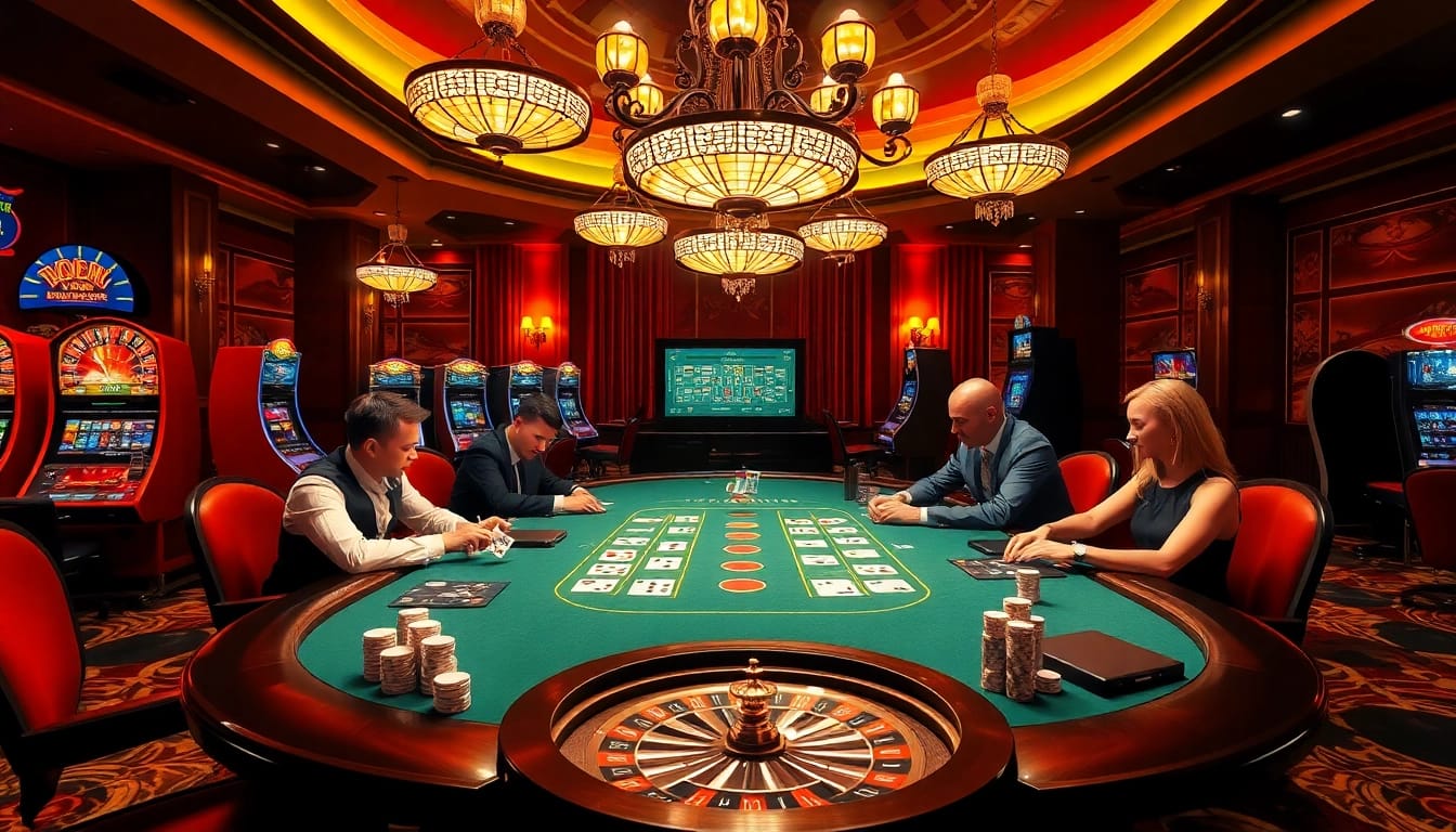 Experience high-stakes gaming at Clubmastersgg.com with thrilling poker action and vibrant casino elements.