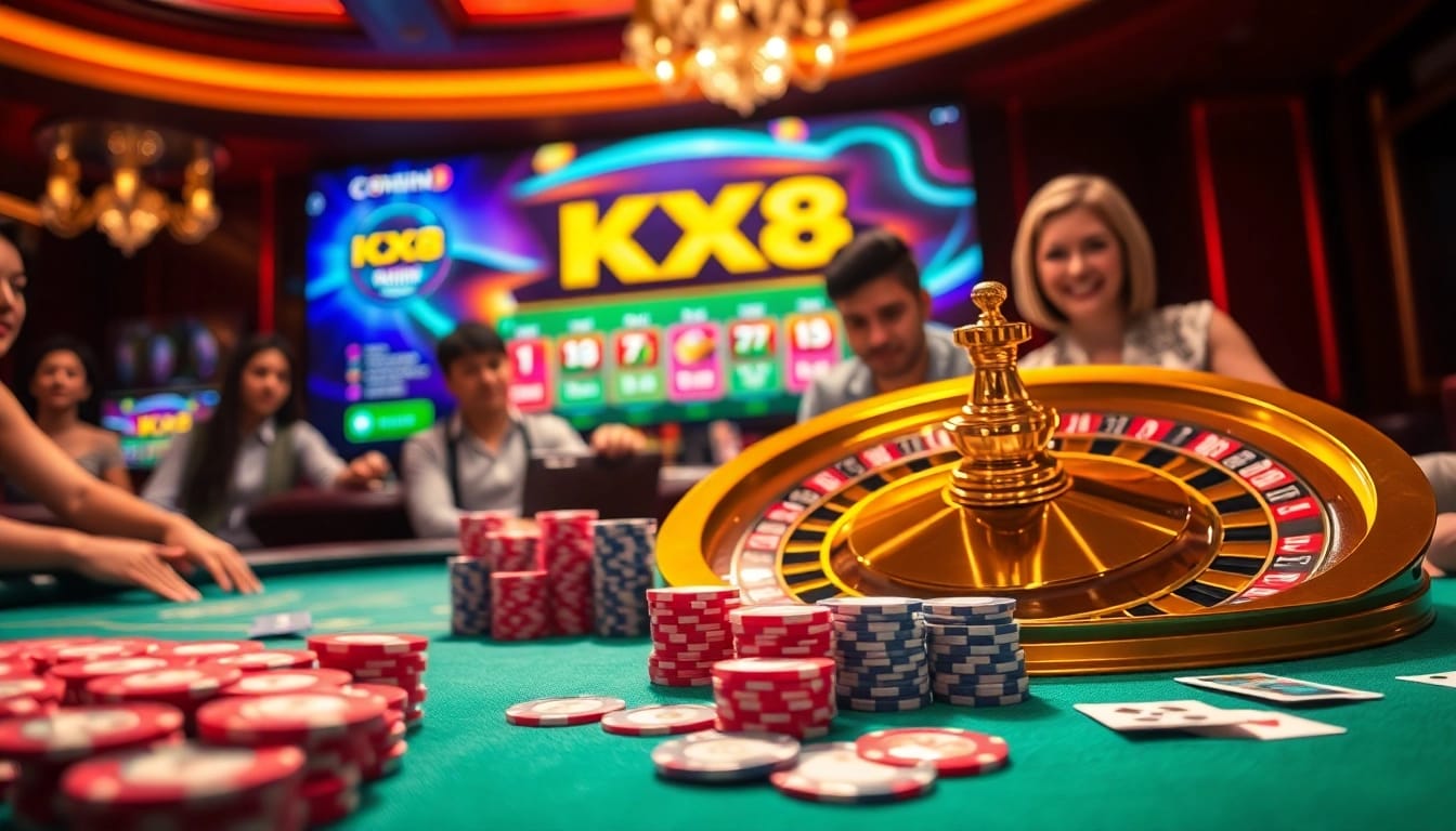Experience the KX8 জ্যাকপট thrill with vibrant casino games and winning moments.
