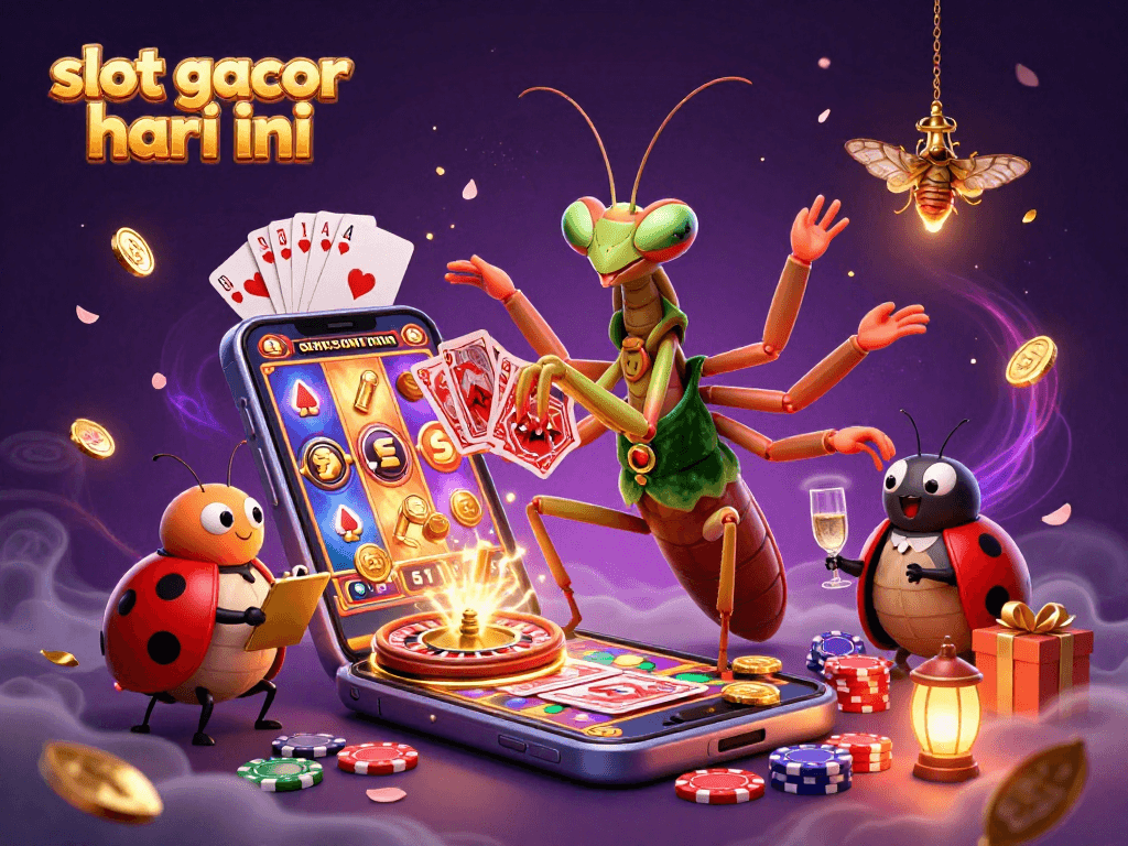 Experience winning spins and vibrant gameplay with slot gacor hari ini, featuring 3D dynamic casino characters and vivid game elements.