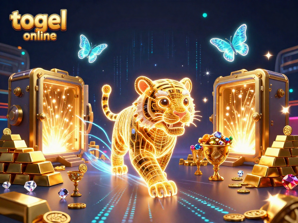 Experience the excitement of togel online with vibrant characters and rich casino elements