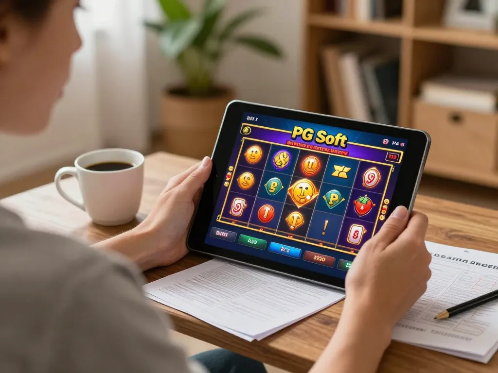 Rasakan permainan slot demo PG Soft di pengaturan permainan rumah yang nyaman ini.