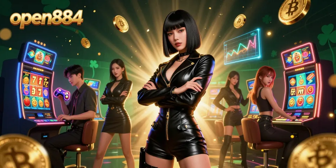 Engage with open884’s vibrant casino atmosphere featuring captivating slot machines and stunning graphics.
