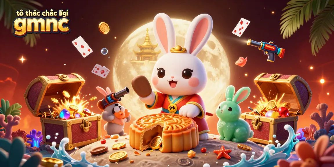Experience the excitement of tổ chức pháp lý gmnc with the rabbit and moon visuals capturing rich casino treasures.