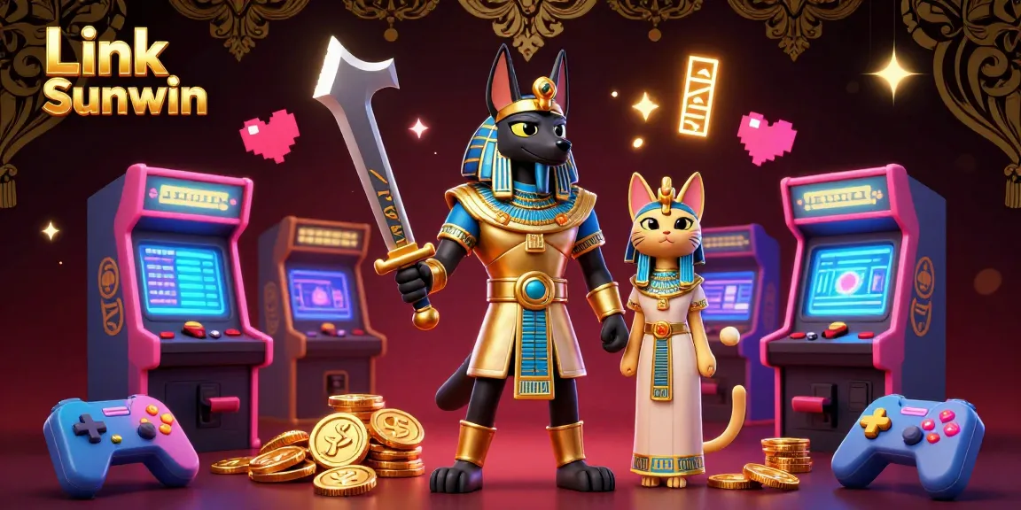 Experience the excitement of Link Sunwin with vibrant game elements and dynamic casino action!