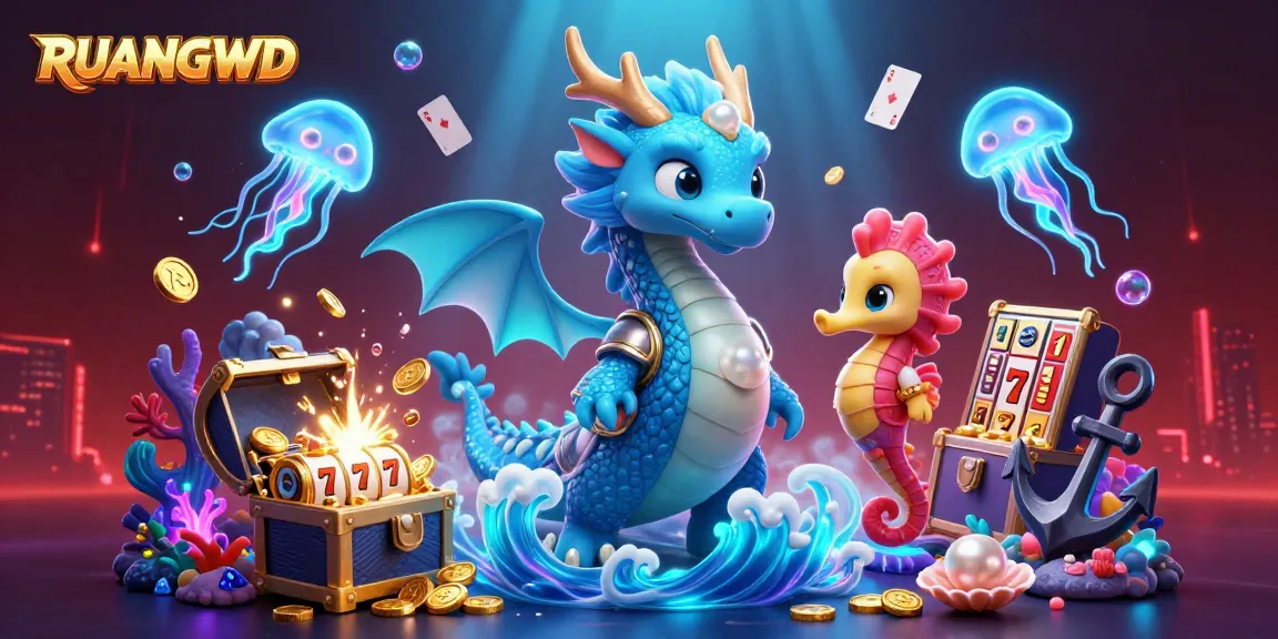 RUANGWD offers immersive slot game adventures with vibrant underwater visuals and interactive elements.