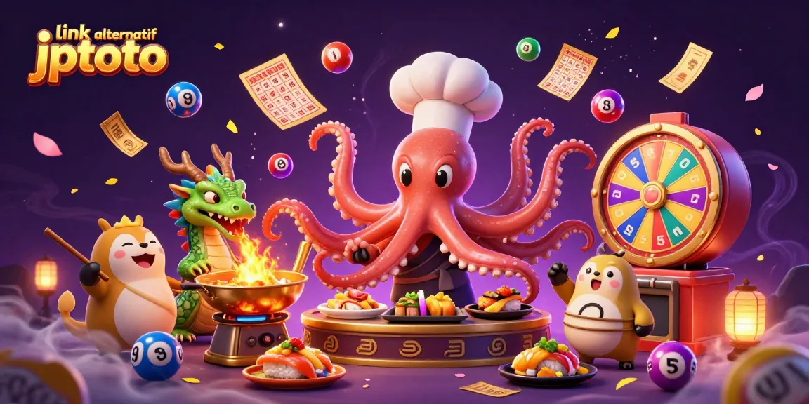 Engage with exciting gameplay at link alternatif jptoto with vibrant lottery balls and fun casino elements.