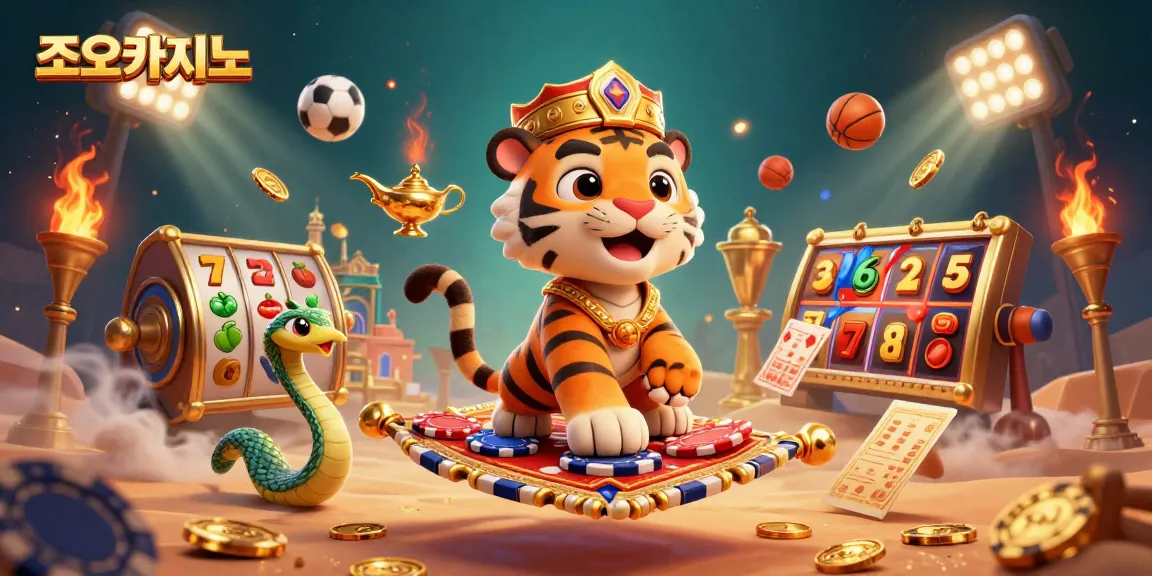 Experience thrilling gameplay at 조이카지노 with dynamic slot reels and jackpot excitement in a captivating scene.