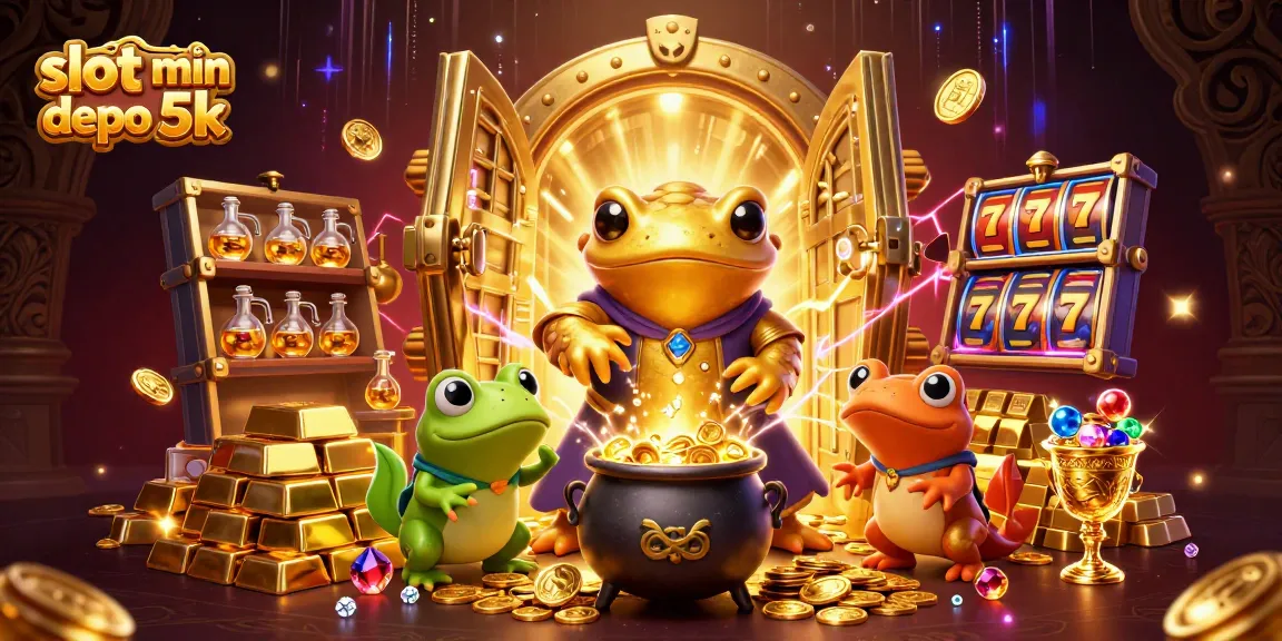 Spin the reels at slot min depo 5k with exciting casino elements in a magical world.