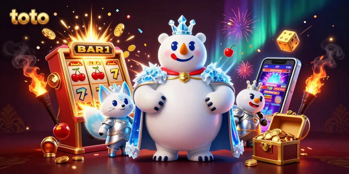 Engage with the thrilling world of toto in this vibrant 3D casino illustration showcasing immersive gaming excitement.