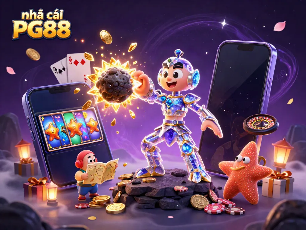 Play games and win with nhà cái PG88 in an exciting galactic casino adventure!
