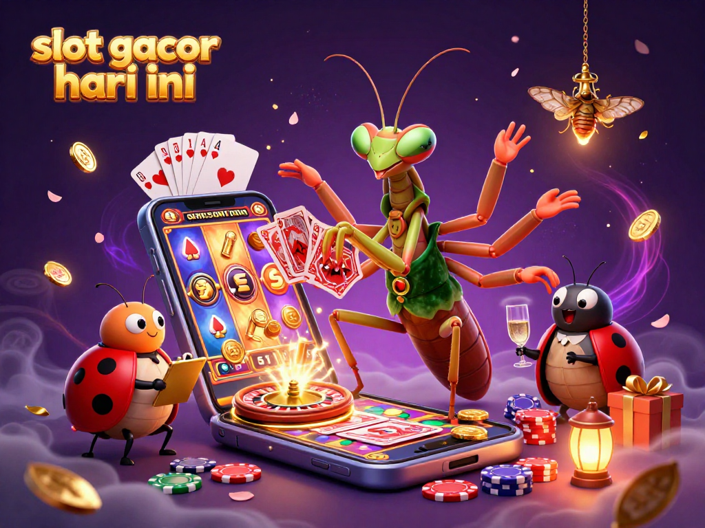 Experience winning spins and vibrant gameplay with slot gacor hari ini, featuring 3D dynamic casino characters and vivid game elements.