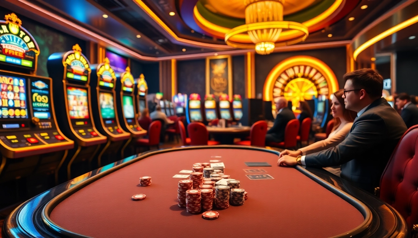 Experience the thrill of playing viral4d at a vibrant casino table with high-stakes action.