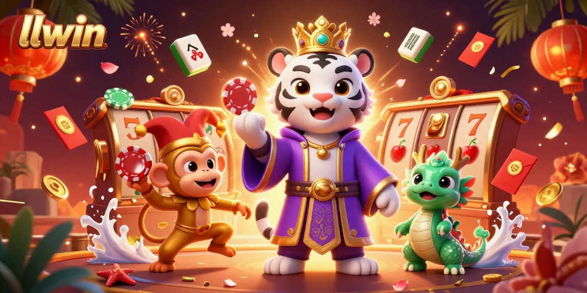 Experience the thrill of winning with llwin's vibrant casino scene featuring dynamic slot elements.