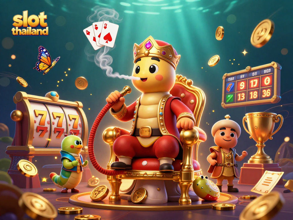 Experience the thrill of slot thailand with lively casino elements and engaging characters.
