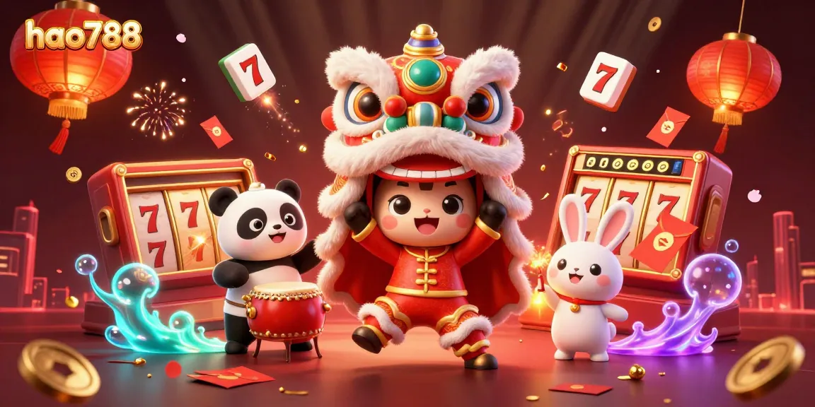 Menangkan permainan slot di hao788 dengan ilustrasi karakter dan elemen kasino yang menarik.