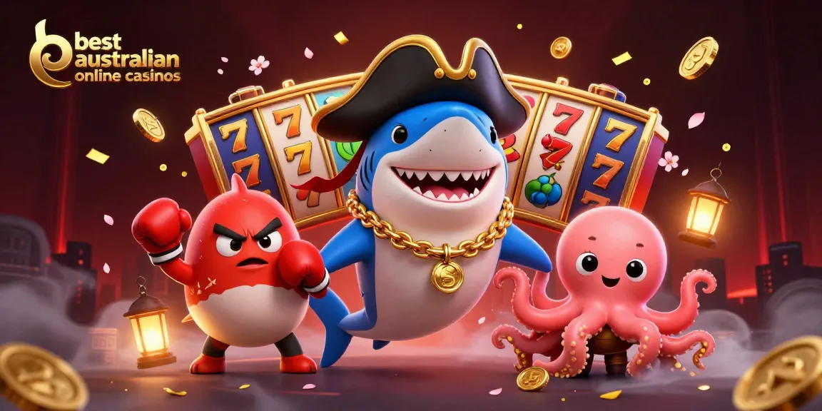 Play exciting games at the best australian online casinos with vibrant graphics and engaging characters.
