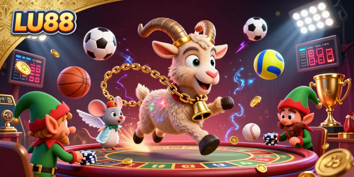 Experience the exciting LU88 holiday-horror casino with engaging characters and dynamic sports elements.