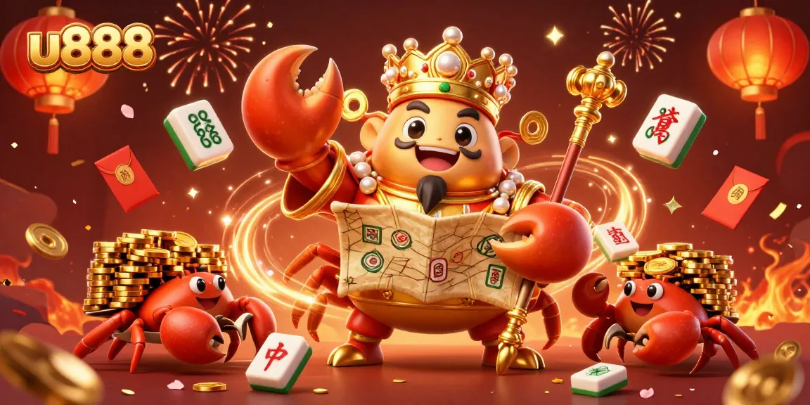 Engage with the dynamic u888 gaming experience through vibrant, lavish casino-themed illustration.