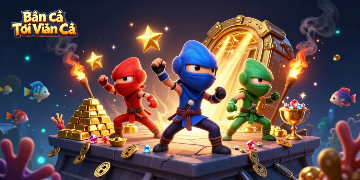 Bắn cá Tiểu Tiên Cá players aim and shoot underwater to capture elusive magical creatures in vibrant graphics.