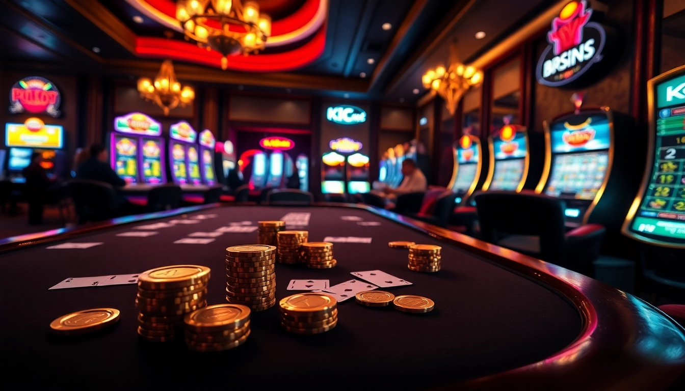 KJC players enjoy a luxurious poker game filled with excitement and high stakes.